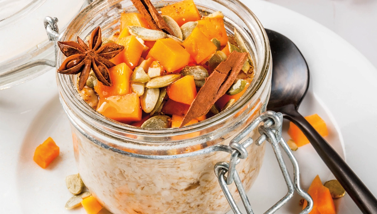 Delicious Pumpkin Pie Overnight Oats Recipe | Delta Dental